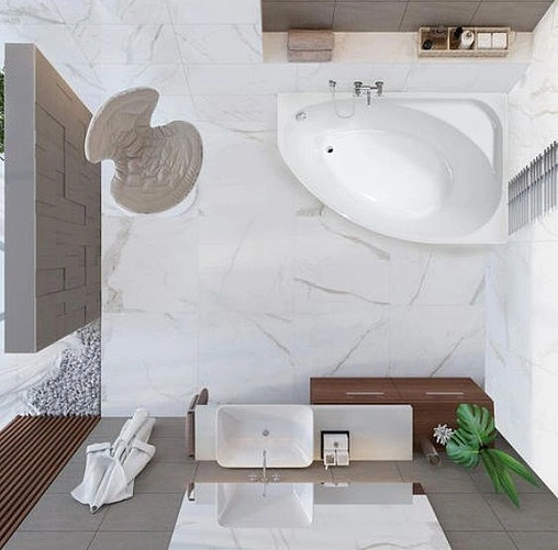 Ванна акриловая Vagnerplast Hapi 170x110 R VPBA170HAP3PX-04