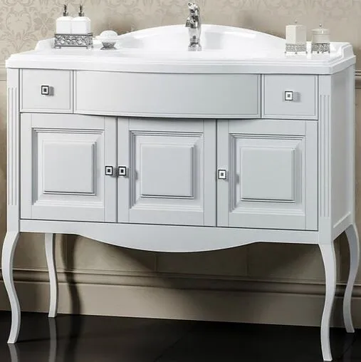 Тумба-умывальник напольная Opadiris Лаура 100 белый Z0000012805+10.210.01000.001