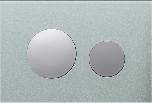 Клавиша смыва для унитаза TECEloop Modular кнопки/хром глянцевый, стекло на выбор