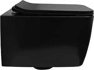 Унитаз подвесной безободковый Allen Brau Liberty черный матовый 4.33007.31, 4