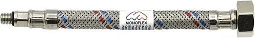 Гибкая подводка для смесителя Monoflex Standart SS 12мм 1.0м x ½&quot;в x М10x1 L35мм Н01348