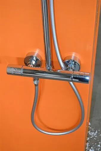 Душевая система с термостатом для душа Grohe Euphoria Cube 150 хром 27932000