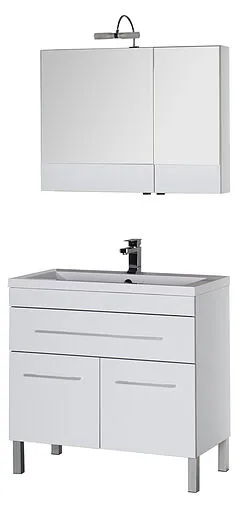 Шкаф-зеркало Aquanet Верона 90 L белый 00172339 Шкаф-зеркало Aquanet Верона 90 L белый 00172339