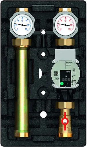 Насосный модуль с прямым контуром 1¼&quot;в х 1½&quot;н Meibes UK M66812.36WIRU с насосом Wilo PARA SC 30-7.0