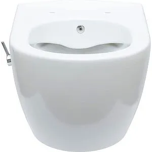 Унитаз подвесной безободковый с функцией биде и встроенным смесителем Logan L5W City белый 00312562 Унитаз подвесной безободковый с функцией биде и встроенным смесителем Logan L5W City белый 00312562, 4