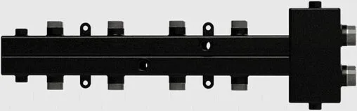 Распределительный коллектор 4 контура с гидрострелкой 1¼&quot;н x 1&quot;н Север-Т4 1925061