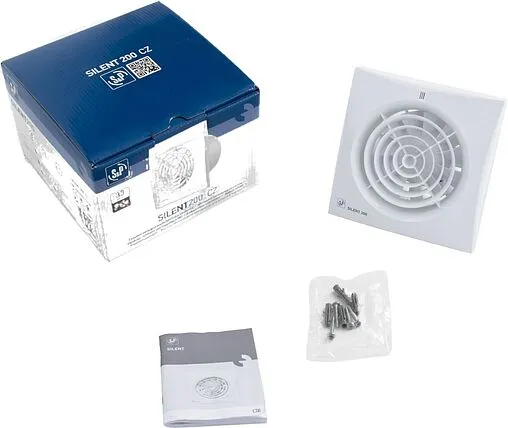 Вентилятор вытяжной Soler &amp; Palau SILENT-200 CZ белый