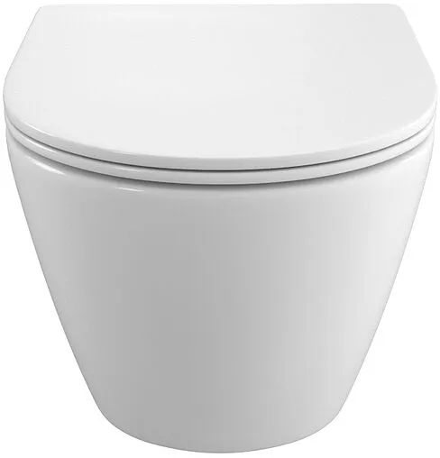 Унитаз подвесной безободковый BelBagno Uno Tornado белый BB5177CH-TOR/SC