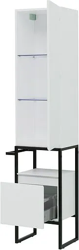 Шкаф-пенал напольный Allen Brau Priority 40 R белый 1.31005.WM