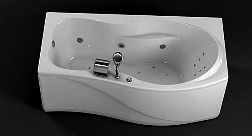 Ванна акриловая Aquanet Borneo 170x90 R 00203910