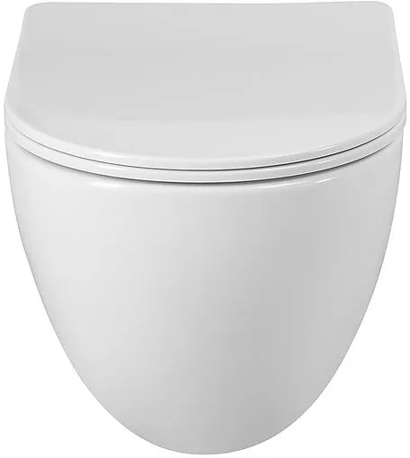 Унитаз подвесной безободковый BelBagno Amanda Tornado белый BB051CH-TOR-FC/SC