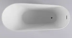 Ванна акриловая отдельностоящая Comforty 170х80 BA114W, 3