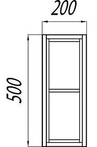 Модуль подвесная с бутылочницей подвесная Aquaton Брук 20 дуб феррара/белый 1A201703BCDF0 Модуль подвесная с бутылочницей подвесная Aquaton Брук 20 дуб феррара/белый 1A201703BCDF0, 2