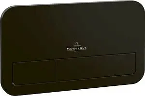 Клавиша смыва для унитаза Villeroy&Boch ViConnect 922490AN черный матовый, 1