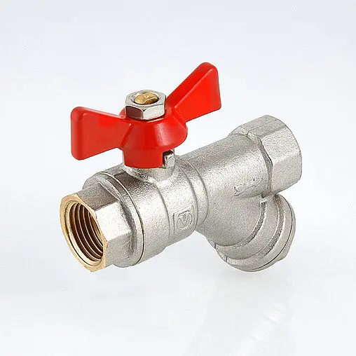Кран шаровый с фильтром ½&quot;в x ½&quot;в Valtec Combi VT.293.N.04