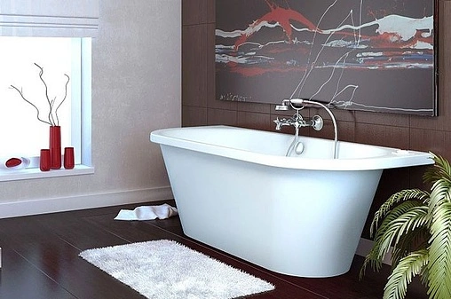 Ванна из искусственного камня Esse Malta 175x77 белый EMAL1745