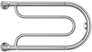 Полотенцесушитель водяной Terminus Фокстрот 1&quot; БШ 320х600 полированная сталь 4620768881022, 3