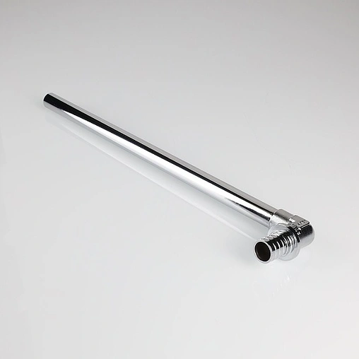 Уголок аксиальный радиаторный с хромированной трубкой 20мм x 15мм L-300мм Valtec VTm.481.C.002015