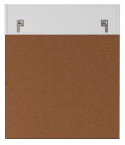 Шкаф двухстворчатый Айсберг Классик 02-60 белый DA1147HR, 4