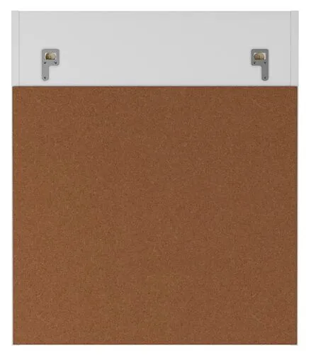 Шкаф двухстворчатый Айсберг Классик 02-60 белый DA1147HR