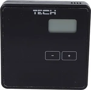 Проводной комнатный двухпозиционный регулятор котла TECH ST-294 v1 черный WG.11.0459, 1