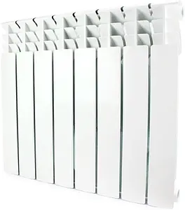 Радиатор биметаллический 8 секций Konner 500/100 6130361 Радиатор биметаллический 8 секций Konner 500/100 6130361, 1