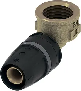 Уголок push-fit переходной 16мм x ½"в TECElogo 8610202 Уголок push-fit переходной 16мм x ½"в TECElogo 8610202, 1