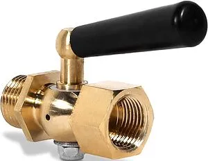 Кран для манометра трехходовой ½&quot;в x ½&quot;н Росма 00000006159, 1