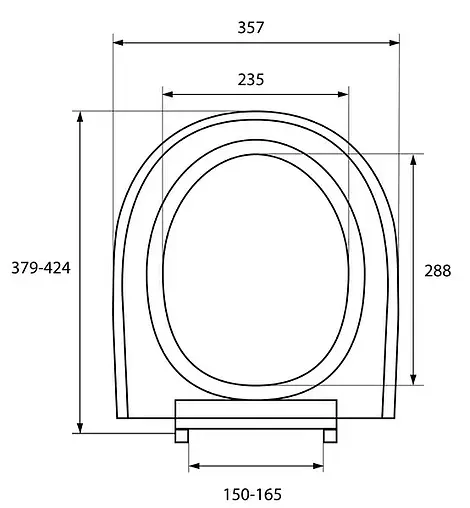 Крышка-сиденье для унитаза Milardo 020 белый 020PP00M31