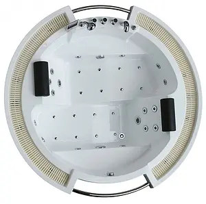 Ванна акриловая с гидромассажем Gemy 210x210 G9060 K Ванна акриловая с гидромассажем Gemy 210x210 G9060 K, 1