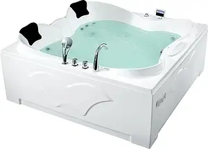 Ванна акриловая с гидромассажем Gemy 187x187 L G9089 O L Ванна акриловая с гидромассажем Gemy 187x187 L G9089 O L, 1