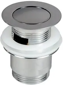 Выпуск автоматический для раковины с переливом SantecPro хром AQ135K Выпуск автоматический для раковины с переливом SantecPro хром AQ135K, 1