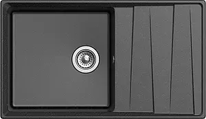 Мойка кухонная GranFest Level LV-860L черный Мойка кухонная GranFest Level LV-860L черный, 3