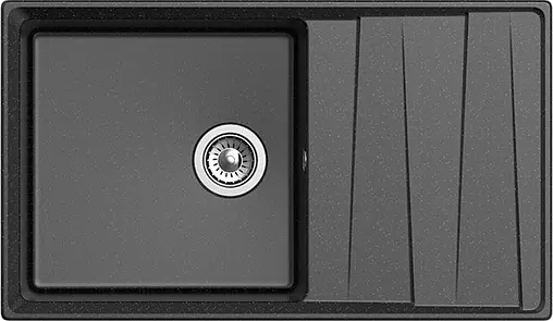 Мойка кухонная GranFest Level LV-860L черный