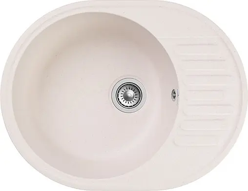 Мойка кухонная GranFest Quarz GF-Z58 белый