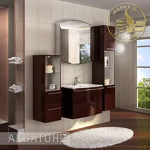 Шкаф-зеркало Aquaton Севилья 80 белый 1A125502SE010, 5