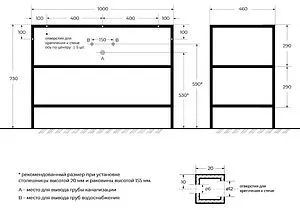 Консоль с умывальником напольная Cezares Cadro 100 чёрный CADRO-100/46/73-2C-PIA-MET-ST+CADRO-100-MENS-NERO+CADRO-100-MENS-NERO Консоль с умывальником напольная Cezares Cadro 100 чёрный CADRO-100/46/73-2C-PIA-MET-ST+CADRO-100-MENS-NERO+CADRO-100-MENS-NERO, 2