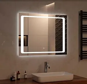 Зеркало с подсветкой Continent Atlantis Led 90x70 ЗЛП1266, 5