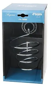 Держатель для фена Fixsen Bogema хром/белый FX-78519, 2