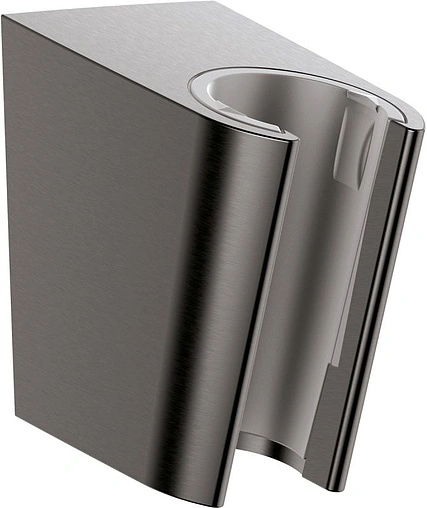 Держатель ручного душа Hansgrohe Porter'S шлифованный чёрный хром 28331340