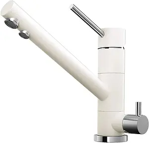 Смеситель для кухни с подключением к фильтру Omoikiri Tonami-PA пастила/хром 4994220, 1