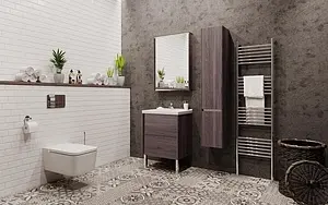 Шкаф-зеркало Aquaton Стоун 60 грецкий орех 1A231502SXC80 Шкаф-зеркало Aquaton Стоун 60 грецкий орех 1A231502SXC80, 5