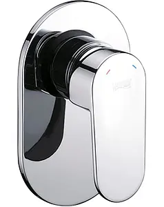 Смеситель для душа скрытого монтажа Wasserkraft Donau хром 5351, 1
