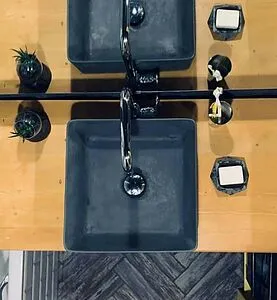 Раковина Uperwood UPD Square черный матовый 291020317 Раковина Uperwood UPD Square черный матовый 291020317, 4