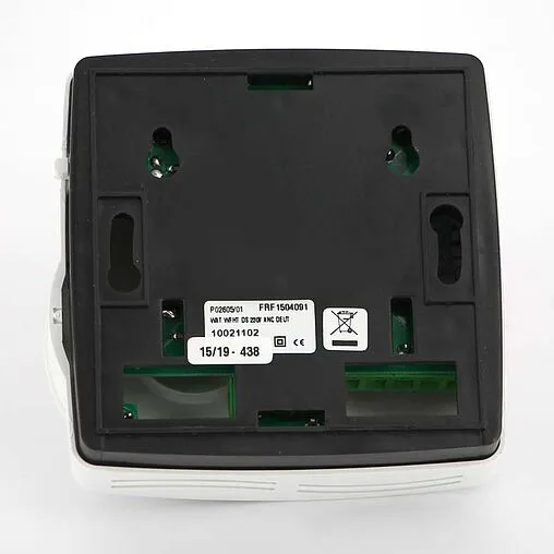 Проводной комнатный терморегулятор НО/НЗ 24В WATTS WFHT-Dual белый 10021101