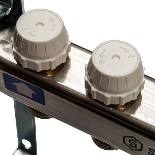 Группа коллекторная без расходомеров 3 отвода 1&quot;в/в x ¾&quot;ек Stout SMS 0912 000003