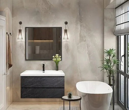 Тумба под умывальник подвесная Cezares Molveno 100 antracite MOLVENO-100-2C-SO-ANTR