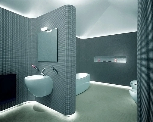 Раковина Laufen Alessi One 60 c покрытием LCC белый 8.1097.2.400.104.1