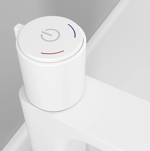 Смеситель для раковины IDDIS Slide белый матовый SLIWTBTi01