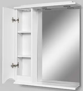 Шкаф-зеркало Am.Pm Like 65 L белый M80MPL0651WG Шкаф-зеркало Am.Pm Like 65 L белый M80MPL0651WG, 5